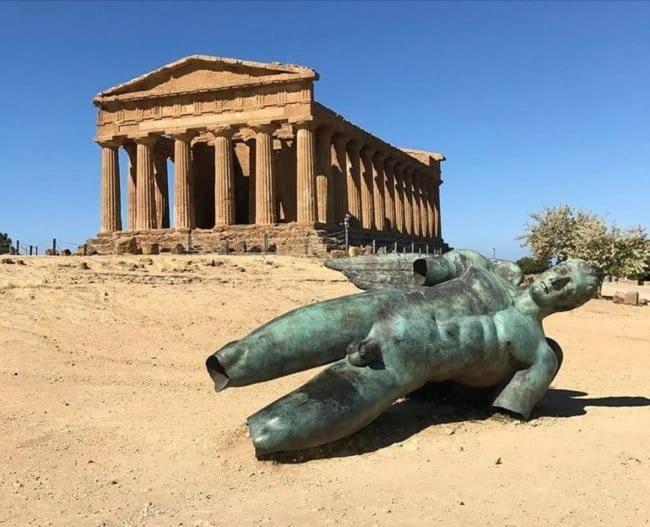 Vista Mare Bed and Breakfast Agrigento Exterior foto
